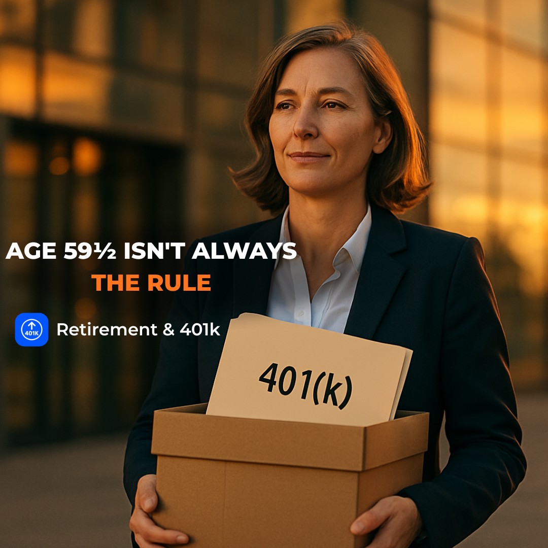 You Don't Have to Wait Until 59½ to Touch Your 401(k)