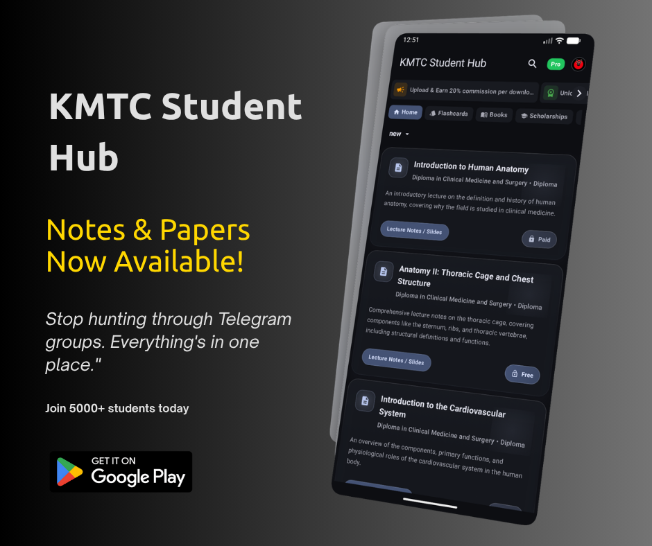 KMTC Student Hub App