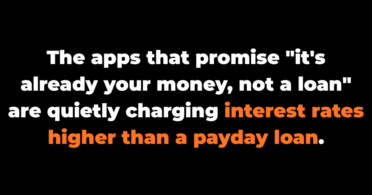 "Instant Access to Your Paycheck" Isn't Free. Here's the Real Cost.