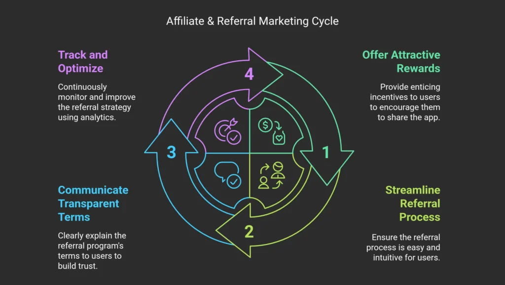 Affiliate & Referral Marketing Cycle