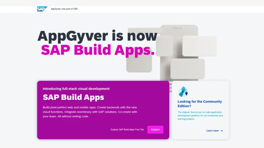 AppGyver – The Best Free Enterprise-Grade App Builder with Advanced Features AppGyver – The Best Free Enterprise-Grade App Builder with Advanced Features