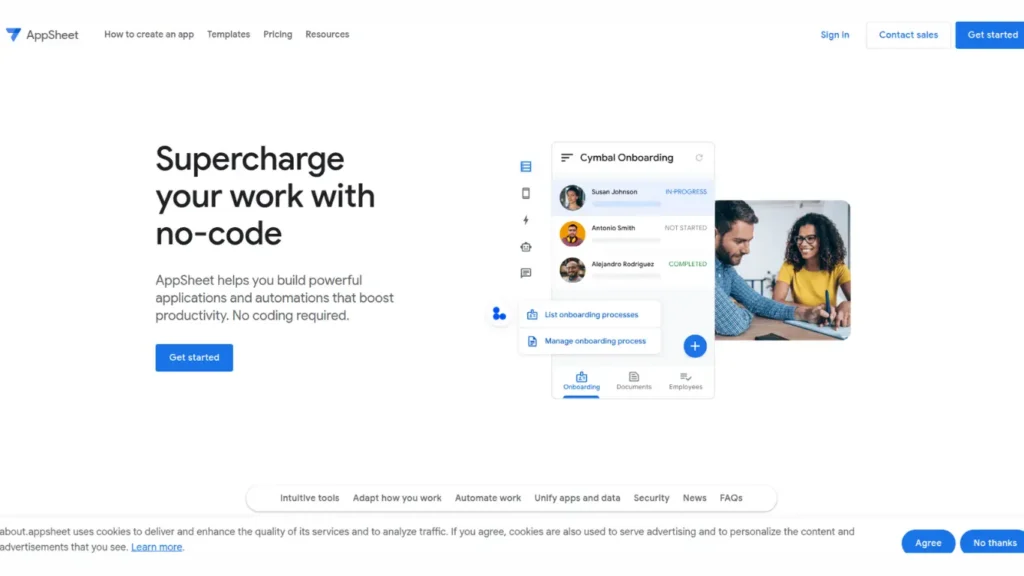 AppSheet – The Best for Automating Workflows with Data-Driven App Creation AppSheet – The Best for Automating Workflows with Data-Driven App Creation