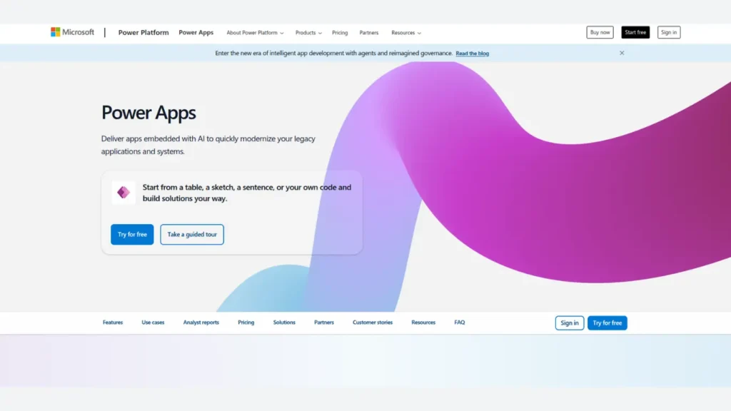 Microsoft Power Apps: The Best Low-Code Platform for Enterprises